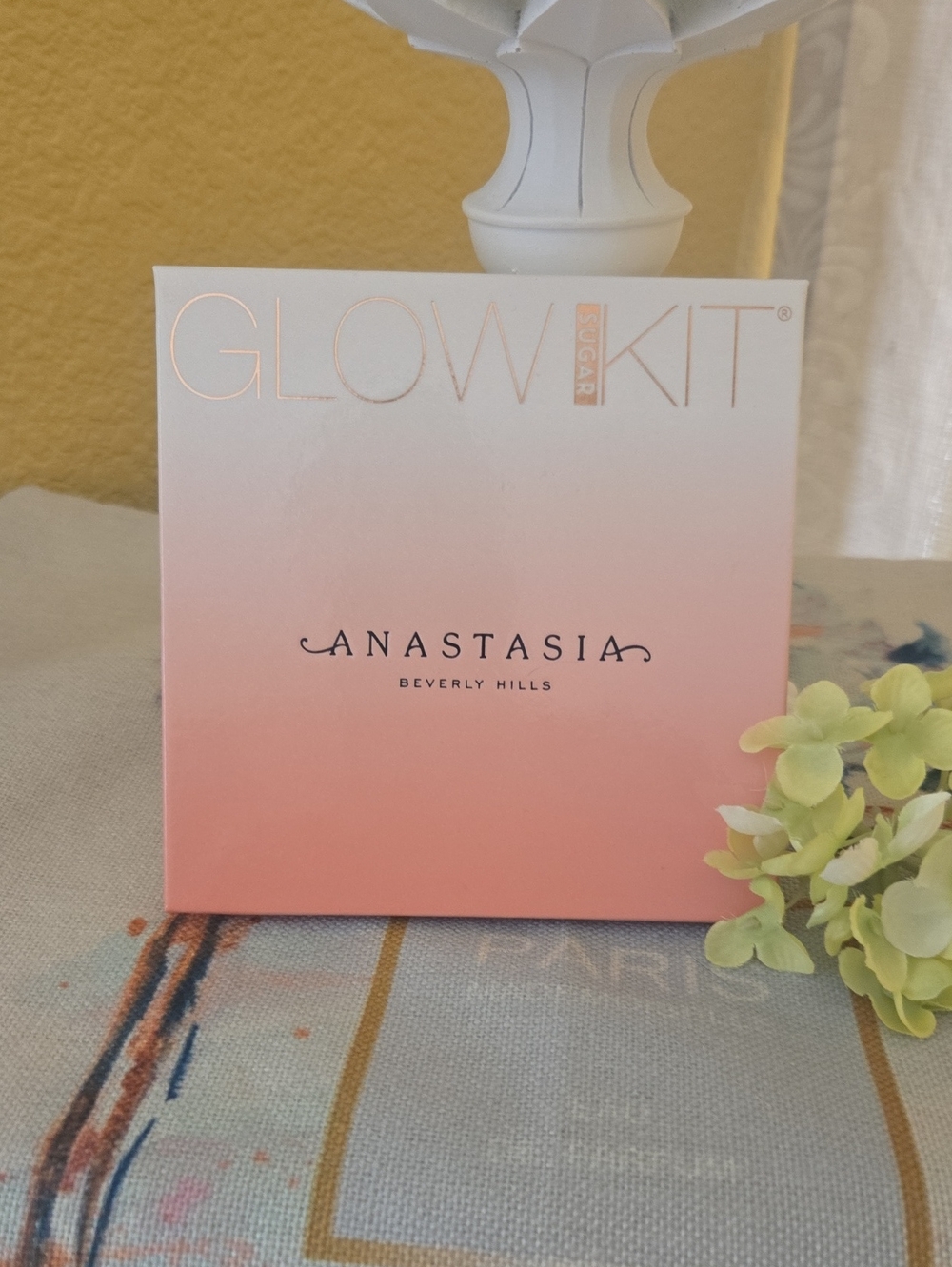 🌸✨️Anastasia Beverly Hills Glow Sugar Kit - Peach Pink Ombre Packaging